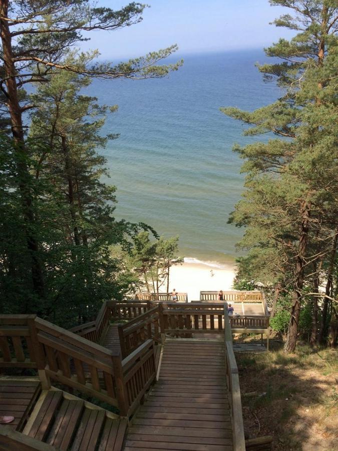Holiday Home Slavia New S8 Miedzyzdroje Z Antresola I Balkonem Przy Plazy Eksteriør billede